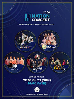 BOOM7 on JYP Nation Concert